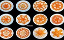  Học 8x cách bày 20 đĩa cam, quýt đơn giản mà tuyệt đẹp